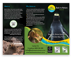 Tri-Fold brochure outside panel
