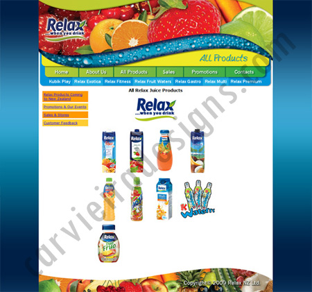 Website Relax Juice